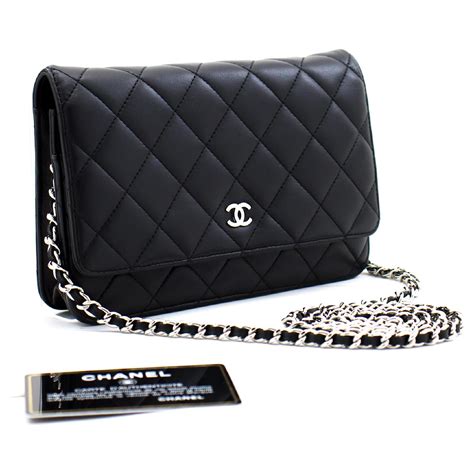 cartera negra chanel|chanel usa bolso.